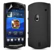 Πλαστική Θήκη πίσω κάλυμμα για Sony Ericsson Xperia Neo/Neo V Μαύρο